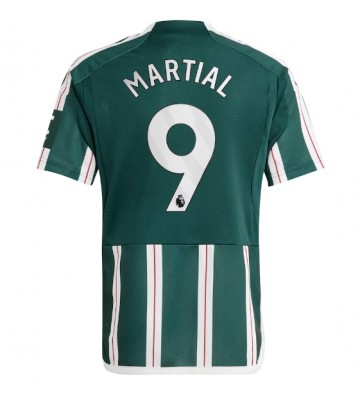 Maillot de foot Manchester United Anthony Martial #9 Extérieur 2023-24 Manches Courte